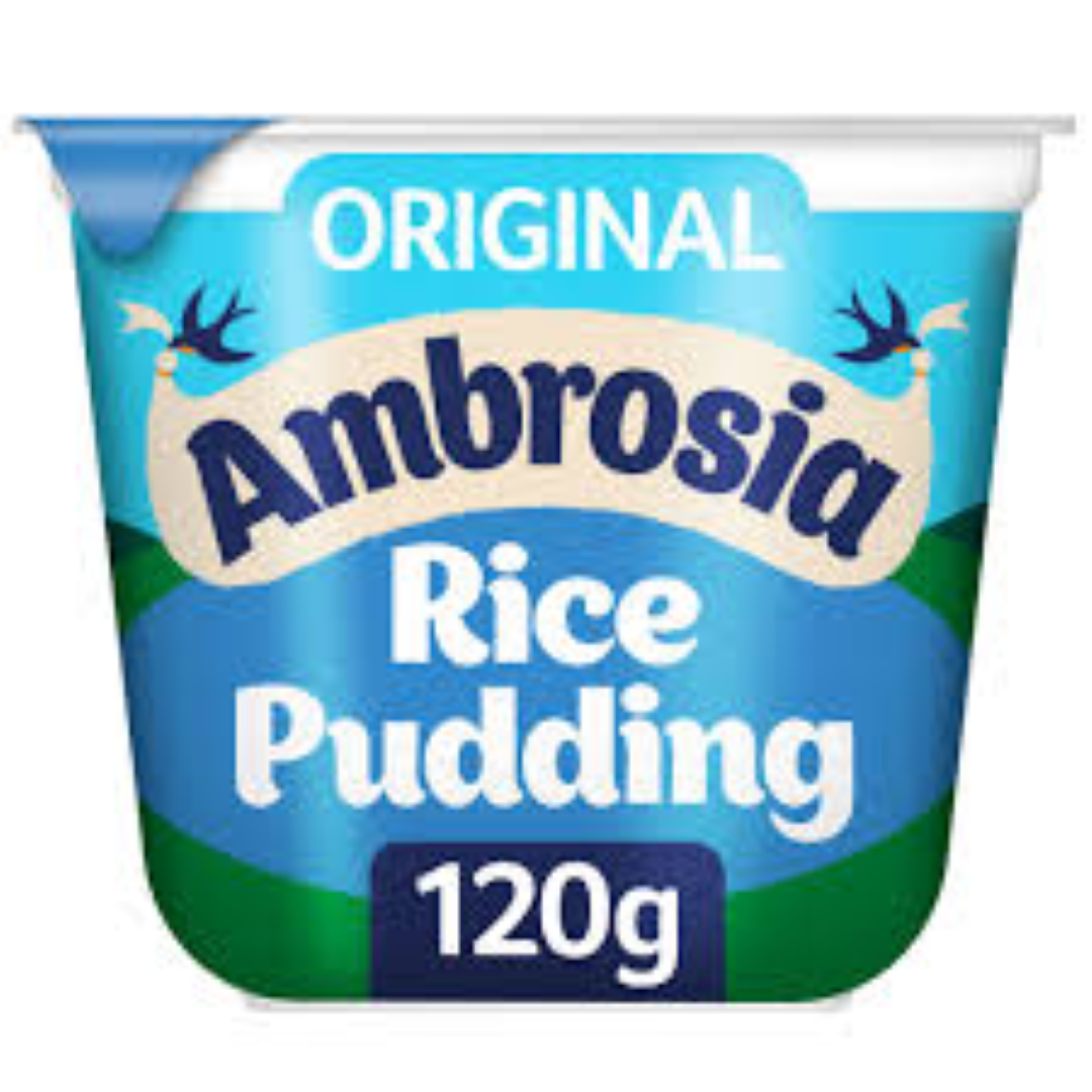 AMBROSIA RICE PUDDING 120G